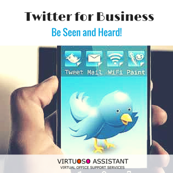 Twitter for Business be seen and heard